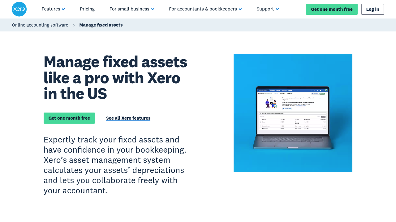 Xero Landing Page
