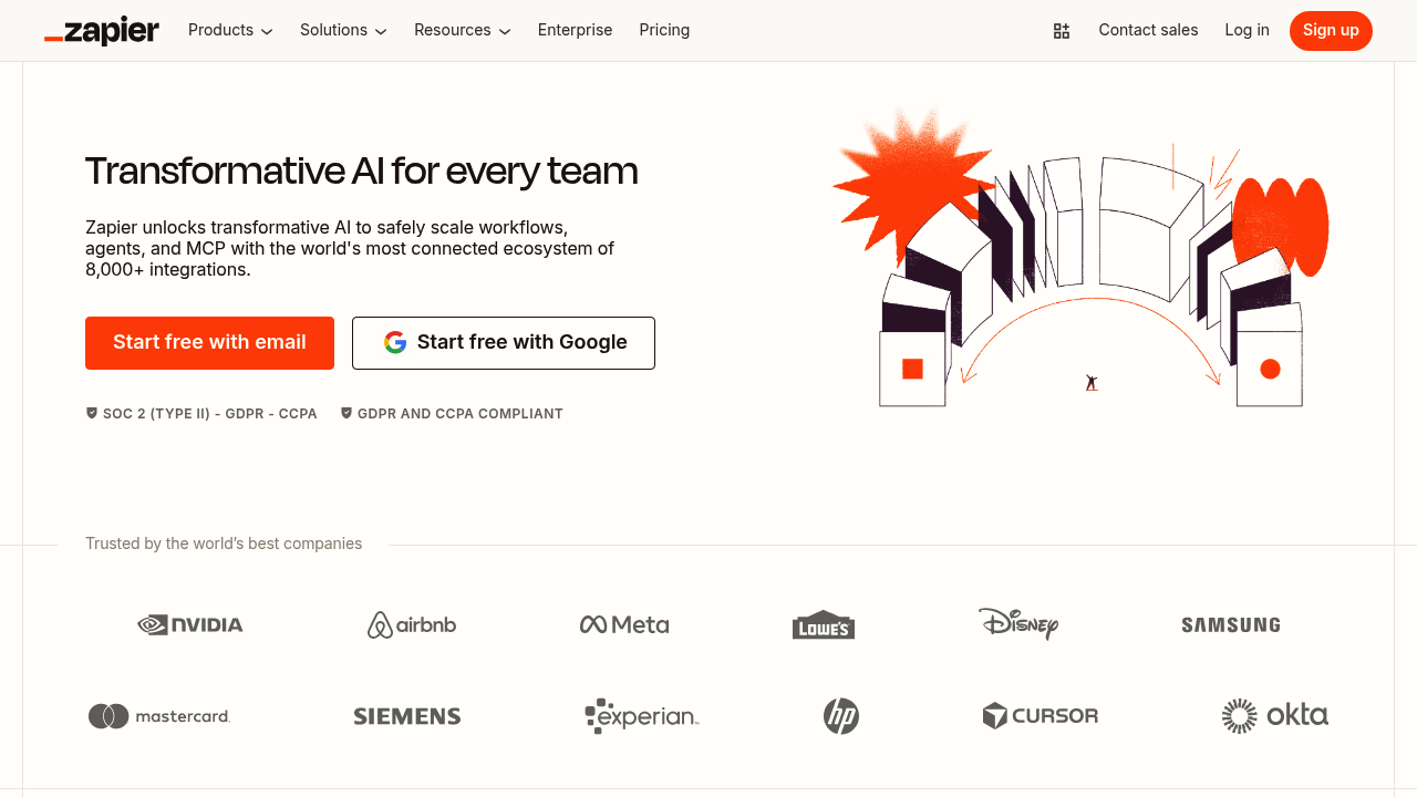 Zapier automation builder