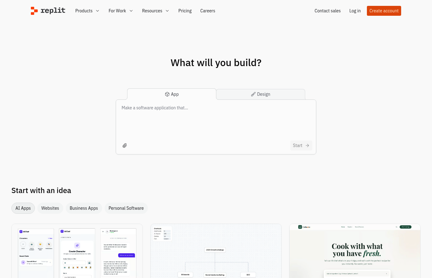Replit browser-based IDE