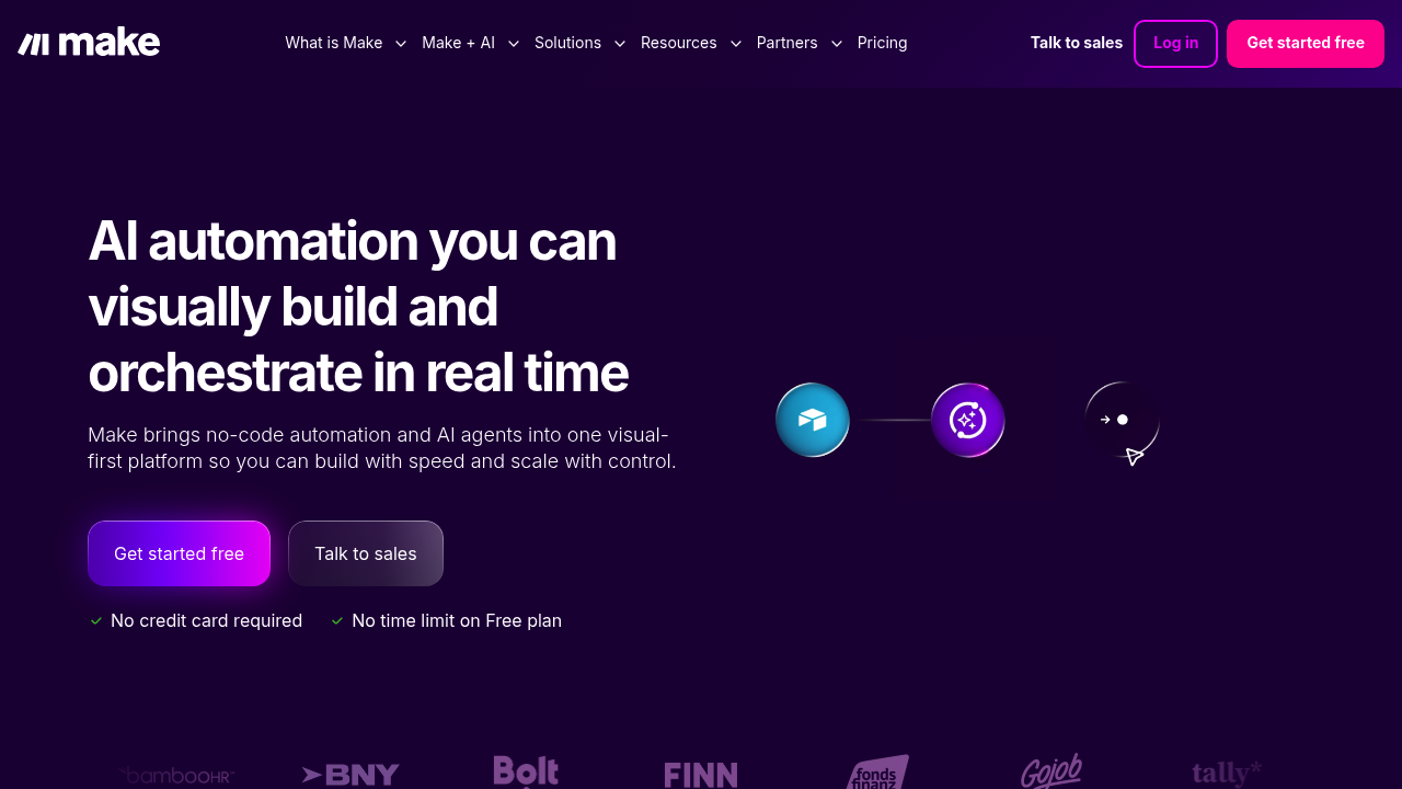 Make automation scenario builder