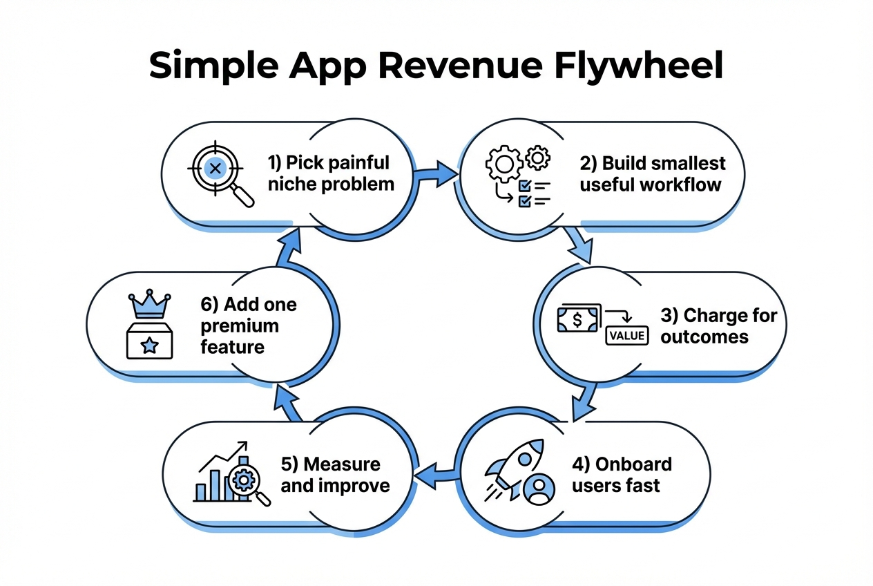 Retention loop diagram