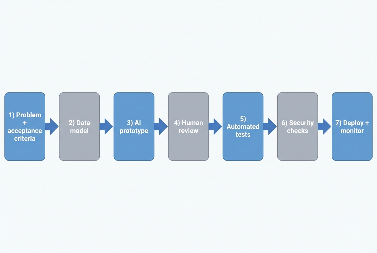 Illustration for what comes after vibe coding