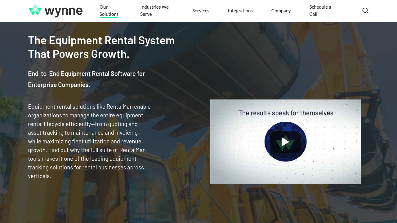 Illustration for rentalman (wynne systems) in Best Software for Equipment Rental Businesses: Booking, Fleet & Automation Tools