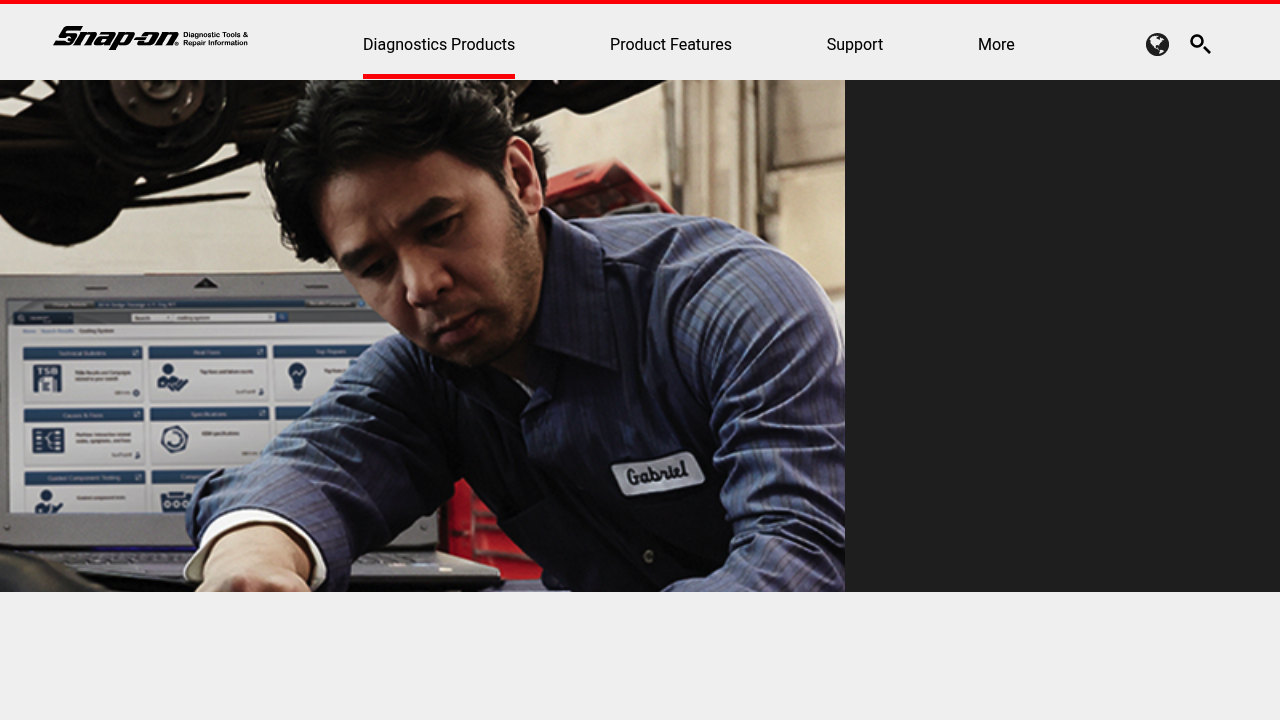 Screenshot of ShopKey Pro website