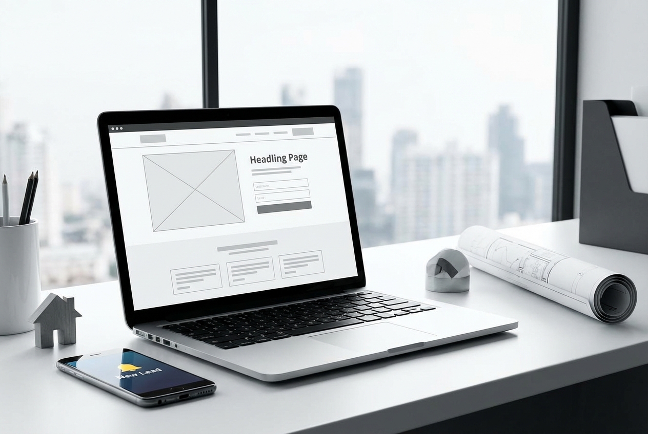 Real Estate Agent Landing Page Blueprint