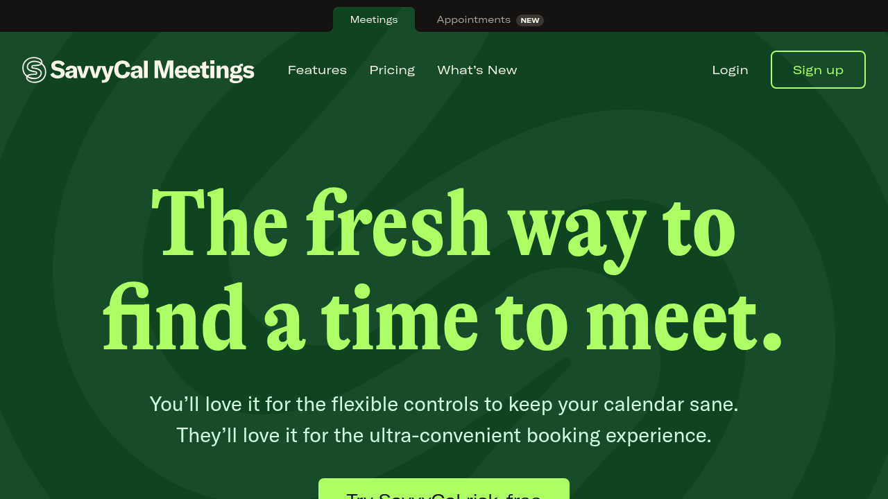 Screenshot of Chili Piper homepage