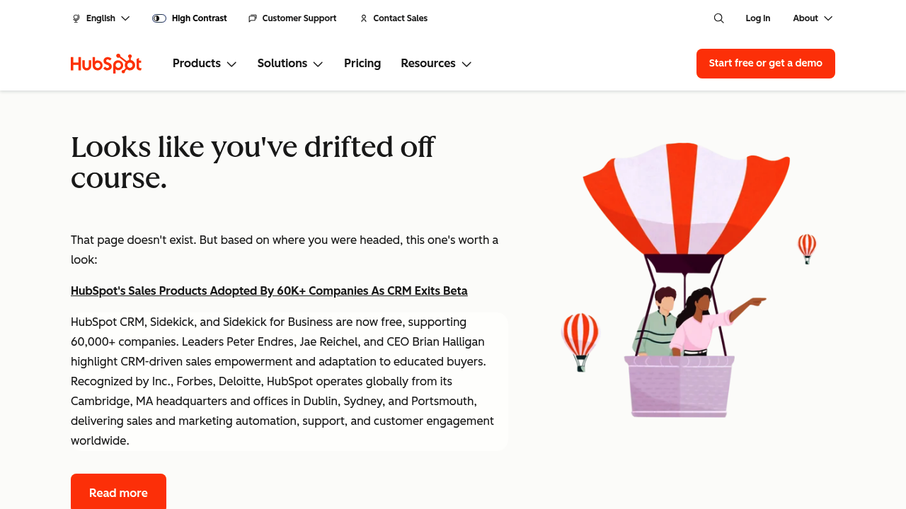 Screenshot of SimplyBook.me homepage